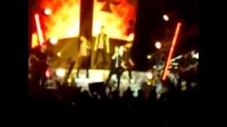 Union J Singing Lucky Ones 10/01/2014