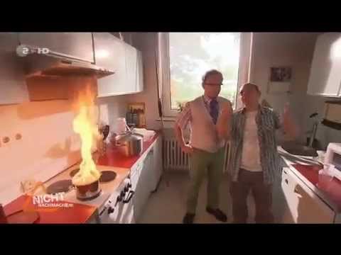 Fettexplosion in der Küche