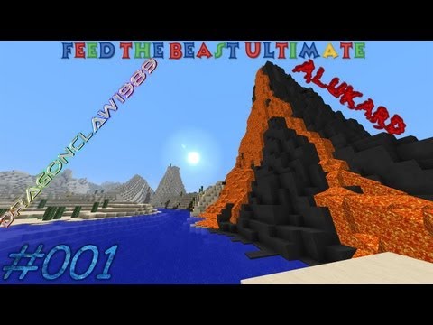 Let´s Play FTB Ultimate (HD)(Deutsch) #001 Der Vulkan