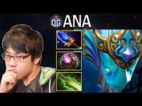 OG.ANA MORPHLING WITH 33 KILLS - DOTA 2 7.30E GAMEPLAY