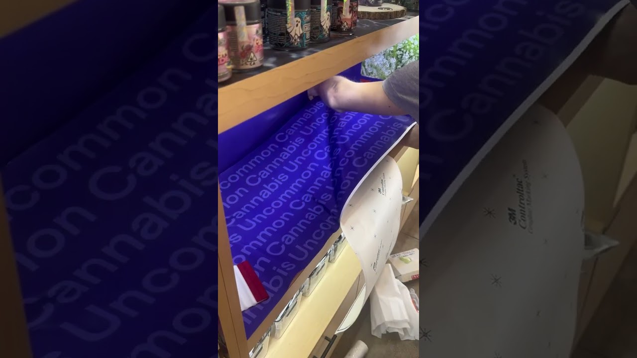 Lonestar Large Format traveling from Texas to California to complete some in store vinyl displays