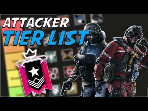 COMPLETE Attacker Tier List | #DGC | R6 Tips