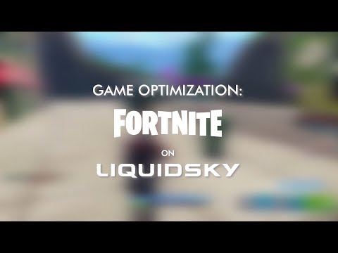 Game Optimization: Fortnite on LiquidSky