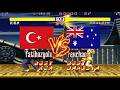 Street Fighter II Best Ken Vs Best Dhalsim Fatihozyolu TR Vs Rexchao AU