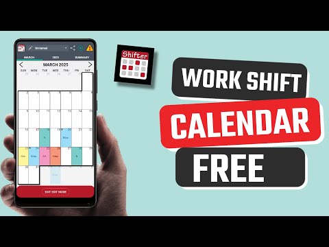 Best Free Work Shift Calendar App For Android