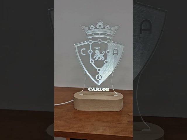 Vídeo relacionado con HooJtny Atletico de madrid Lámpara 3D Regalos, Atletico de madrid Fútbol Lámpara, 16 Colores de Iluminacion y Mando a Distancia