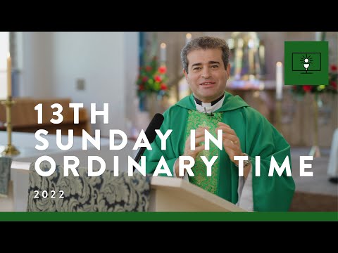 MASS FOR YOU AT HOME with Fr Mark De Battista – 13th Sunday in Ordinary Time [Yr C]