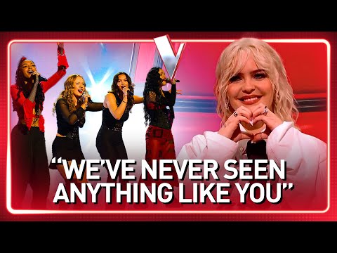 GIRL GROUP makes The Voice coaches FALL IN LOVE | Journey #392