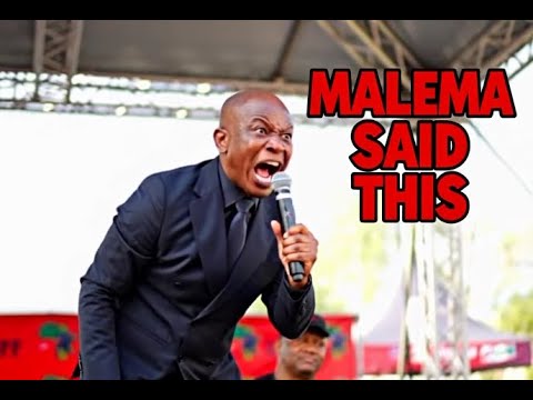 Afrikaner Refugee Applicants Should Take Note - Malema said this