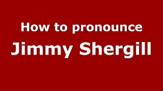 How to pronounce Jimmy Shergill