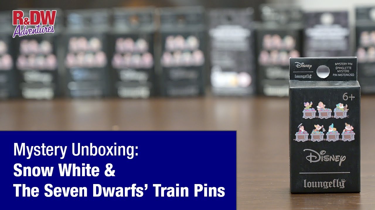 Mystery Unboxing: Snow White & The Seven Dwarfs’ Train Pins