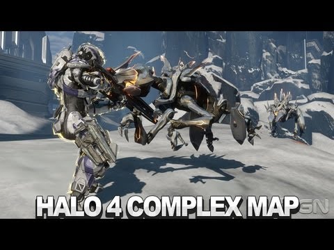 Halo 4 "Complex" Multiplayer Map - Walkthrough With 343i