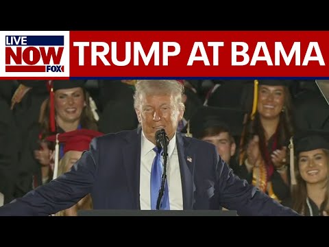 Video | FULL REMARKS: President Trump delivers commencement speech at University of Alabama