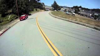 preview picture of video 'Longboarding- Marin City, CA. Raw Runs'