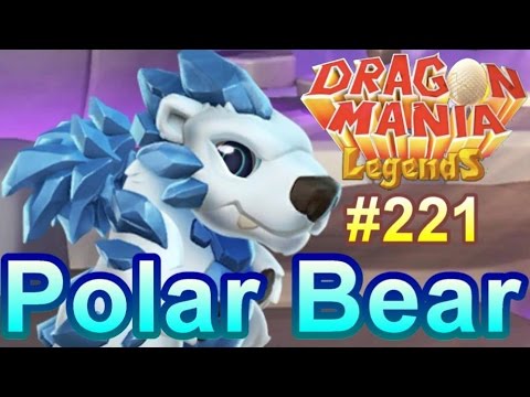 NEW Polar Bear Dragon Breeding + Hatching! - Dragon Mania Legends #221