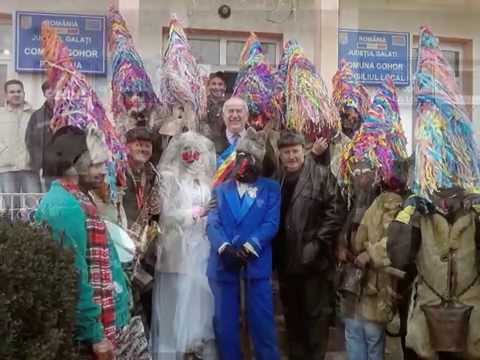 Mascatii din Gohor- Nartesti la Primaria Gohor