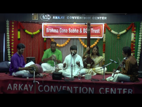 Brahma Gana Sabha & BGS Trust - Suriya Murugesh Vocal