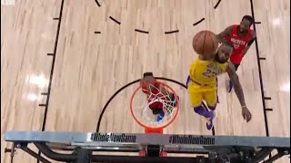 LeBron James IMPOSSIBLE ALLEY from Rajon Rondo, THEY REALLY DID THIS IN A GAME!