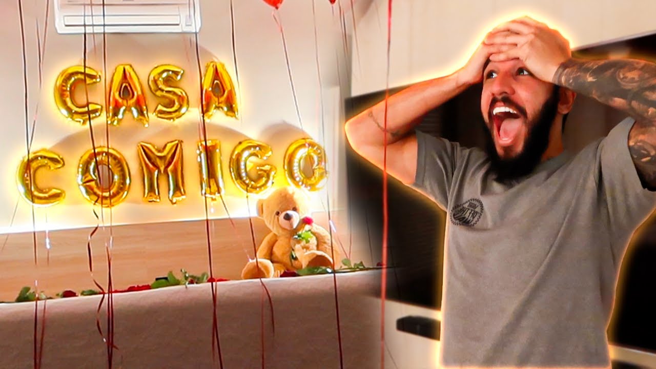 PEDI MEU NAMORADO EM CASAMENTO