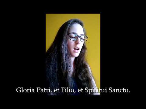 Gloria Patri (Gregorian Chant)