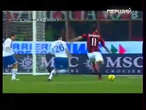 Zlatan Ibrahimovic Goal on brescia 2010-2011