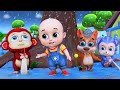 Barish Aayi Cham Cham Meri Gaiya Aati Hai Mujhko Doodh Pilati Hai Hindi Rhymes Nursery Rhymes