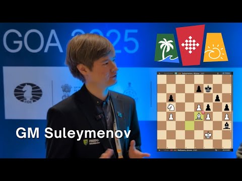 GM Alisher Suleymenov | Interview | FIDE World Cup 2025 | Round 1 Game 1