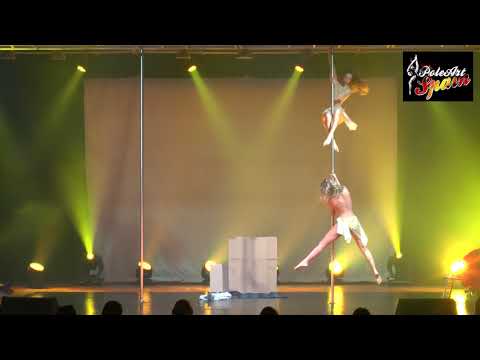 MANUELA BADESSI & ERICA LOMBARDELLI -PoleArt Spain 2017- Elite Doubles