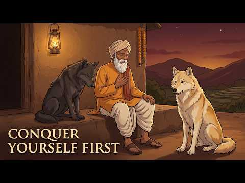 There Is No Enemy Worse Than Your Own Thoughts | an Ancient Wisdom Story of Two Wolves