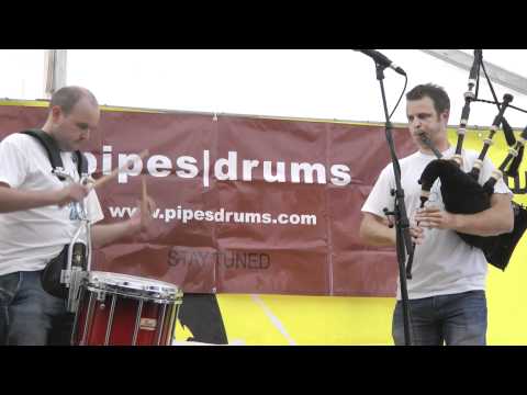 Stuart MacKenzie & Graeme Parker (1 of 3) - Piping Live 2011