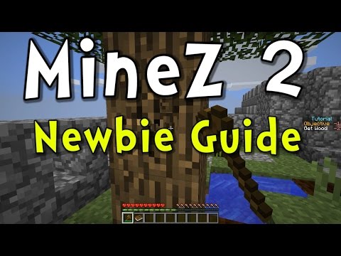 Minecraft MineZ 2 - Newbie Guide & Basic Crafting Tutorial!
