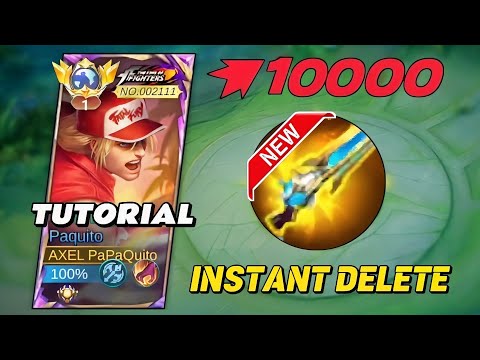NEW ITEM FOR PAQUITO TO DELETE 1 HIT ENEMIES | PAQUITO BEST BUILD 2024 | MLBB