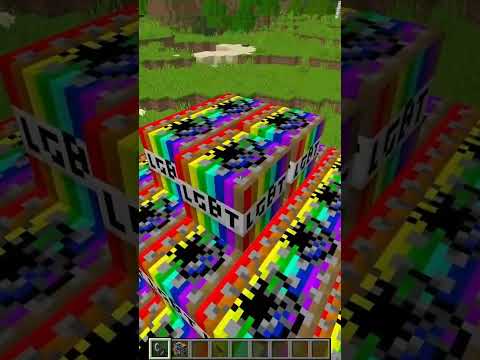 Insane Minecraft TNT Rainbow Music!