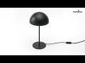 Nordlux-Ellen-Lampe-de-table-noir YouTube Video