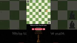 Mate in 2, Chess Puzzle 11♟️🔥 | Chess Winner #chess #shorts #checkmate #brilliant #puzzle
