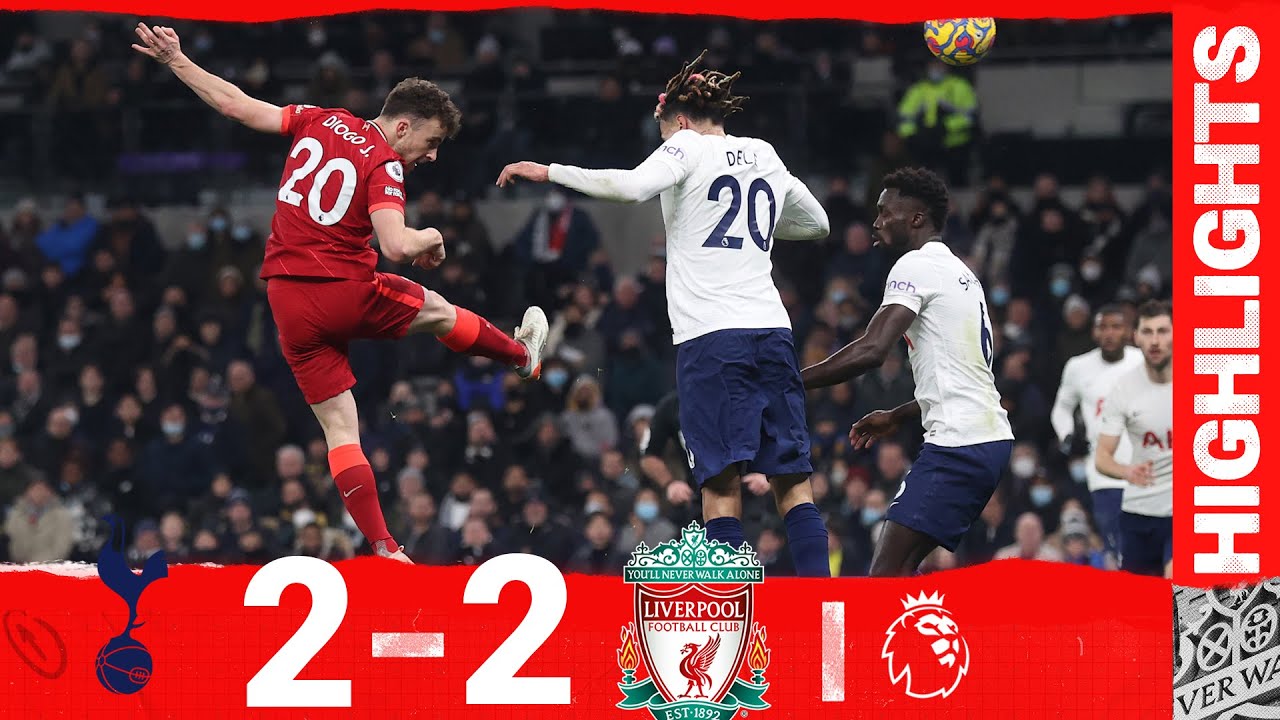 Highlights: Tottenham 2-2 Liverpool | Jota & Robertson score in all-action draw