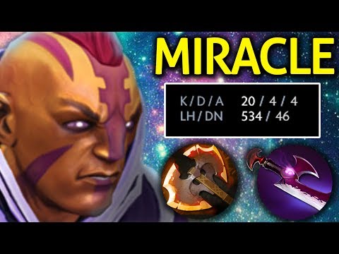 Miracle- Dota 2 [Anti Mage] 12min Battle Fury