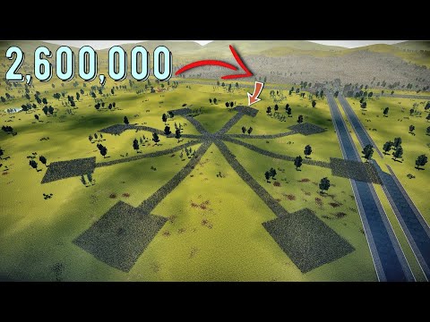 Modern Soldiers vs 2,600,000 Zombies - UEBS 2