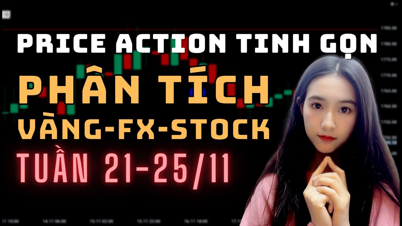 Phân Tích VÀNG-FOREX-STOCK Tuần 21-25/11 Theo Phương Pháp Price Action Tinh Gọn