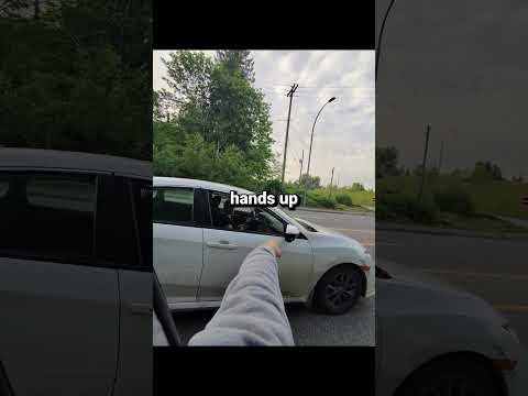 Hiesenberg In Traffic.. #roadrage #driving #funny