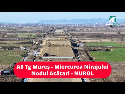 Autostrada A8 Tg Mureș - Miercurea Nirajului, Nodul Acățari | 05.12.2025 |