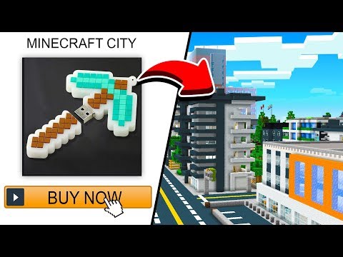 Buying a Minecraft CITY from AMAZON!