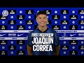 JOAQUÍN CORREA | Exclusive first Inter TV Interview | #WelcomeJoaquin #IMInter 🎙️⚫️🔵🇦🇷 [SUB ENG]