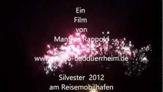 preview picture of video 'Silvesterfeier 2012 an der Schneebar Reisemobilhafen Bad Dürrheim'