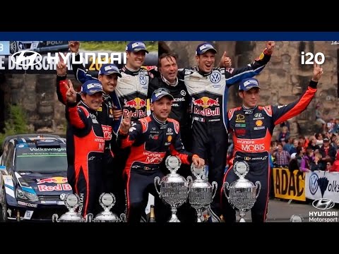 Hyundai i20 WRC: Doble podio en el Rally de Alemania 2016