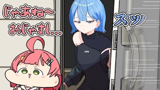 【手描き】すいちゃんに雑に扱われた思い出を爆笑しながら話すみこち【さくらみこ/星街すいせい/ホロライブ切り抜き】