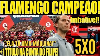 FLAMENGO Arrasa maricá COM Goleada e CONQUISTA A taça GUANABARA! Veja análise EXCLUSIVA!