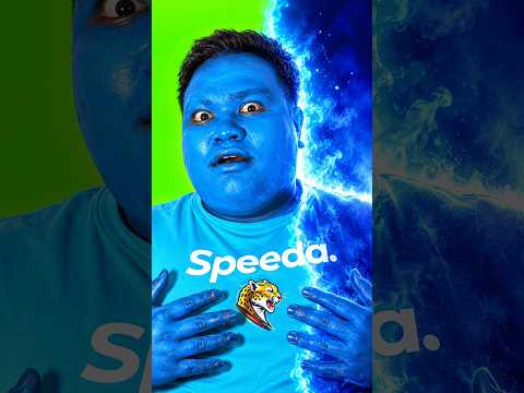 EKMAL BERTUKAR WARNA BIRU😭