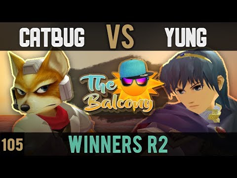 Melee @ the Balcony 105 - Winners R2 ft. Yung (Falco, Marth) VS Catbug (Fox)
