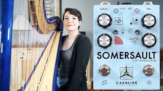 Video thumbnail for Somersault Lo-Fi Modulator Pedal Demo on Harp by Emily Hopkins
